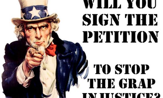 Sign the White House Petition to stop GRAP Injustice